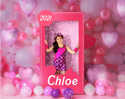 Pastel Valentine Balloon Wall