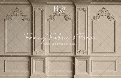 Classic Cream Victorian Wall - With Sweep Option