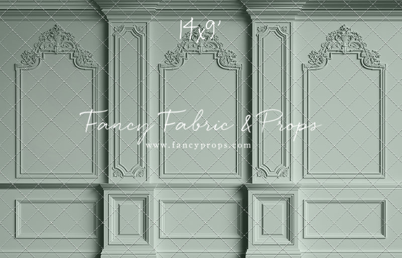 Classic Mint Victorian Wall - With Sweep Option