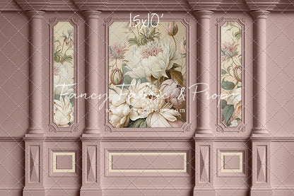 Enchanting Dream Rose Wall - With Sweep Option