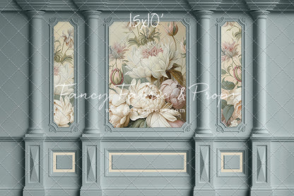 Enchanting Dream Soft Blue Wall - With Sweep Option