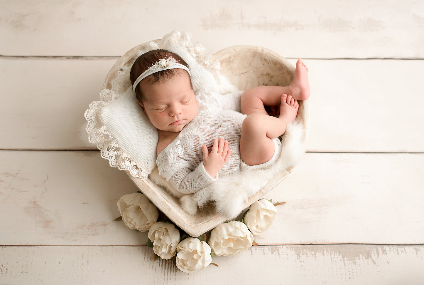 Amanda Cream Barn Wood Planks - Petite