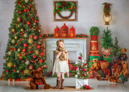 Holiday Happy Mantle