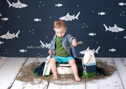 Vintage Wood Planks Mat Floor