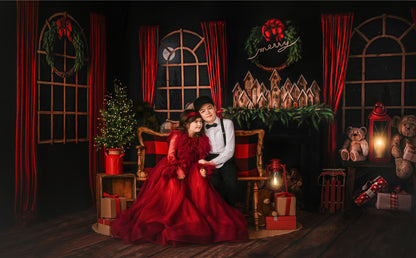 Joyful Holiday Moonrise Room