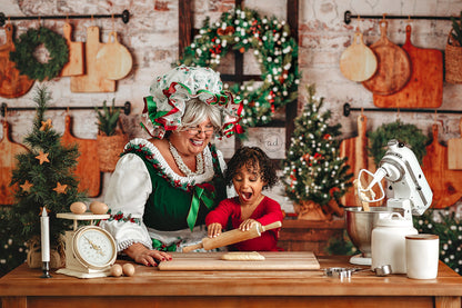 Rustic Holiday Kitchen