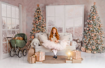 Blushing Carousel Christmas 2pc Room