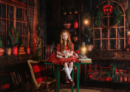 Grandma's Christmas Kitchen Room