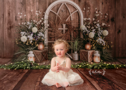 Rustic Floral Archway