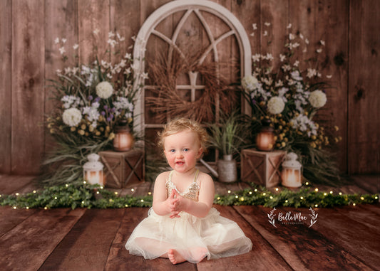 Rustic Floral Archway