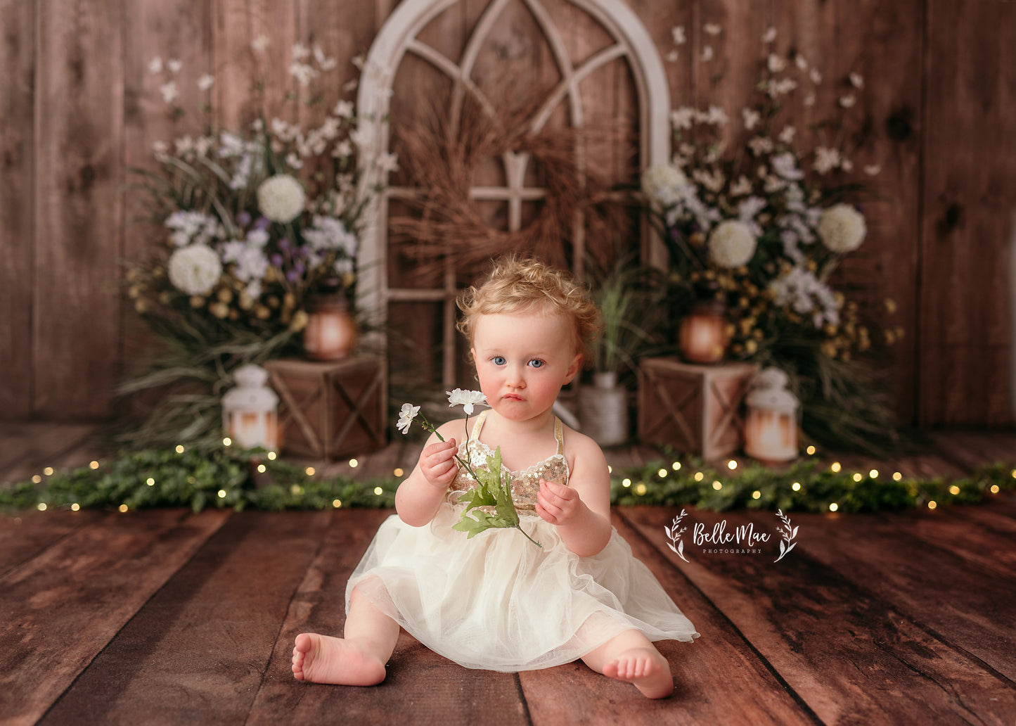 Rustic Floral Archway
