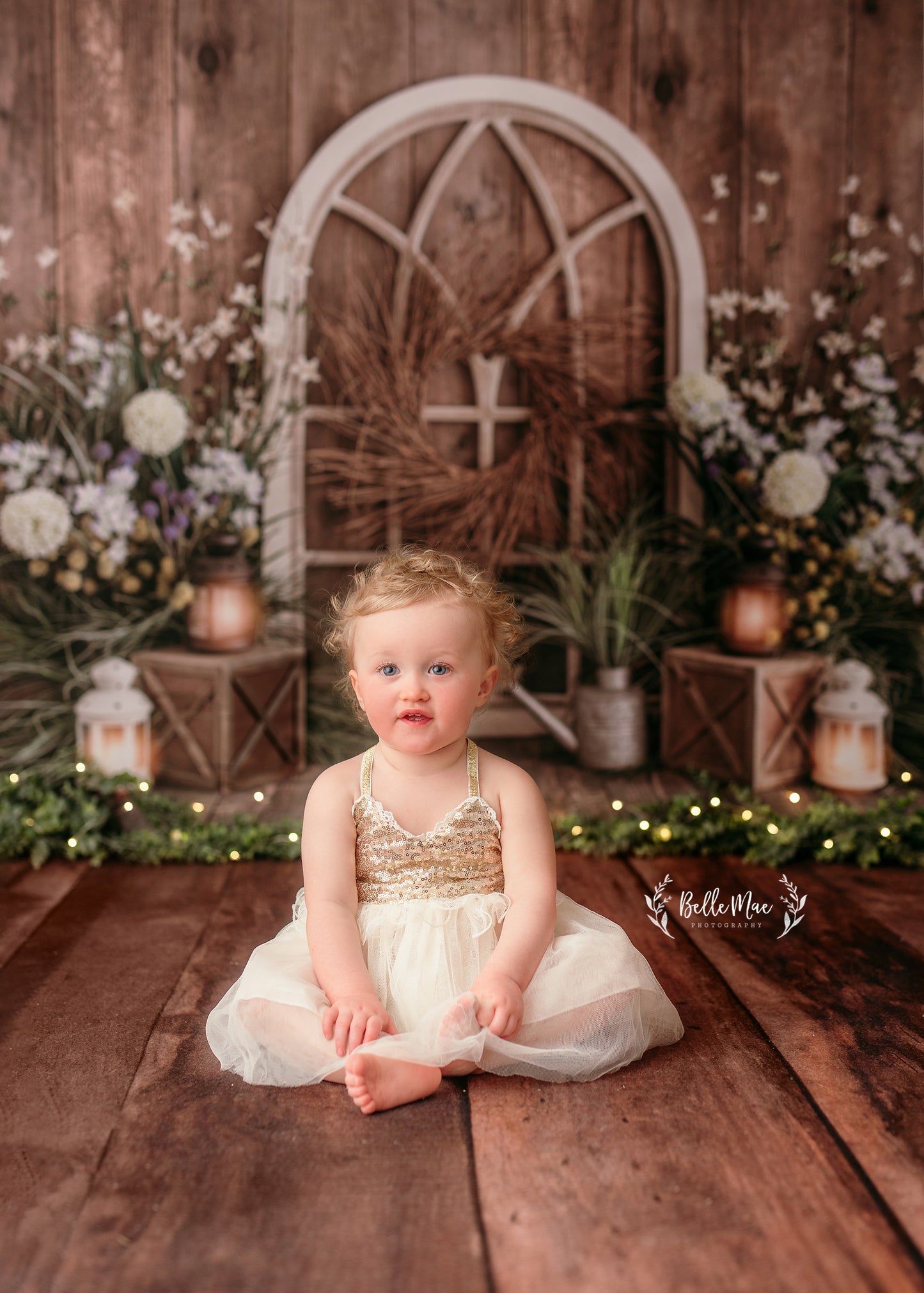 Rustic Floral Archway