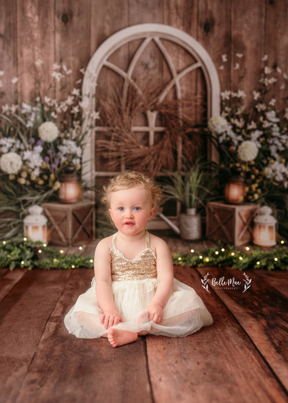 Rustic Floral Archway