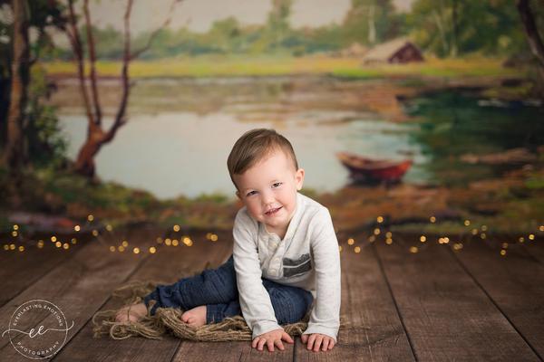Cambridge Wood Planks Mat Floor