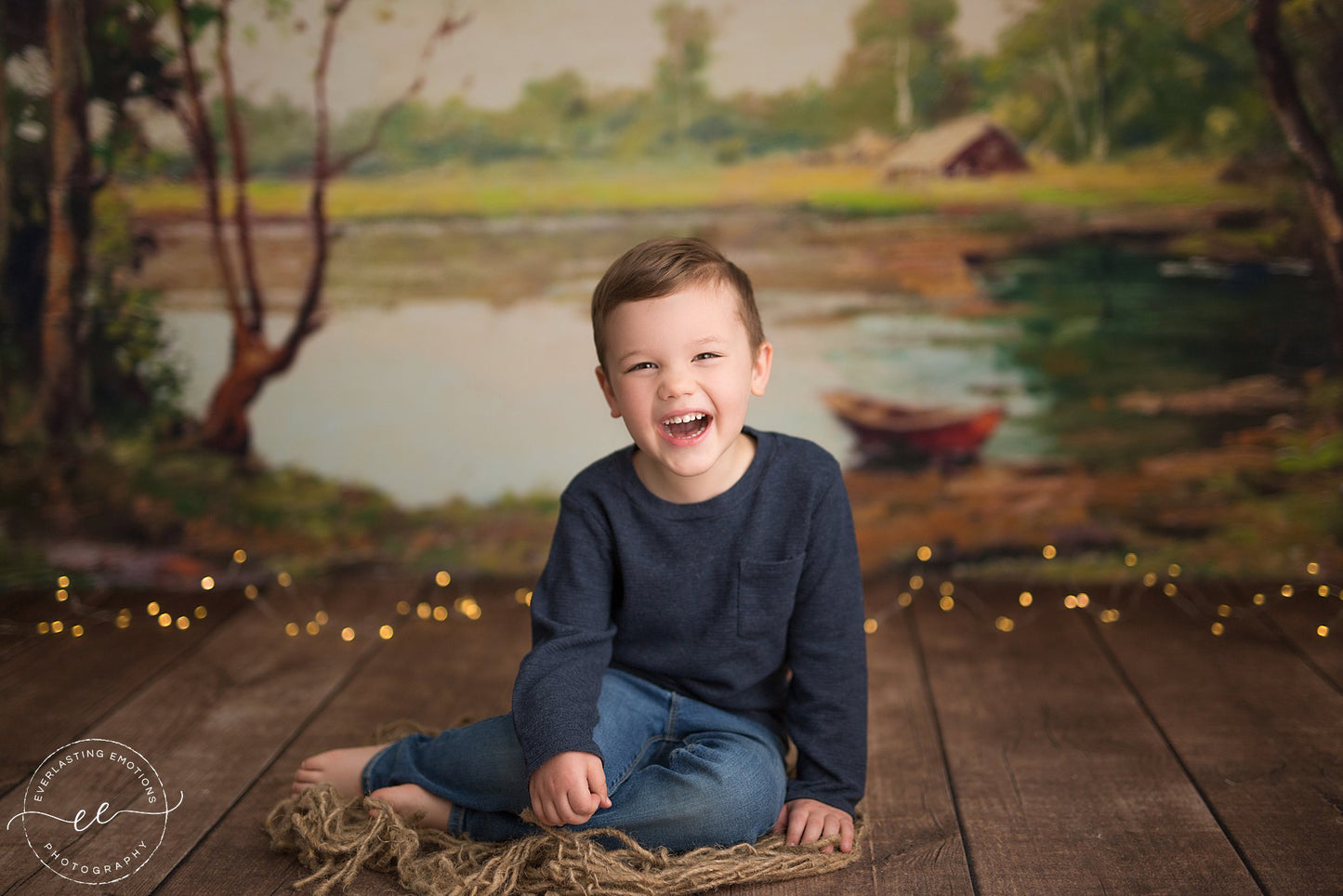 Cambridge Wood Planks Mat Floor