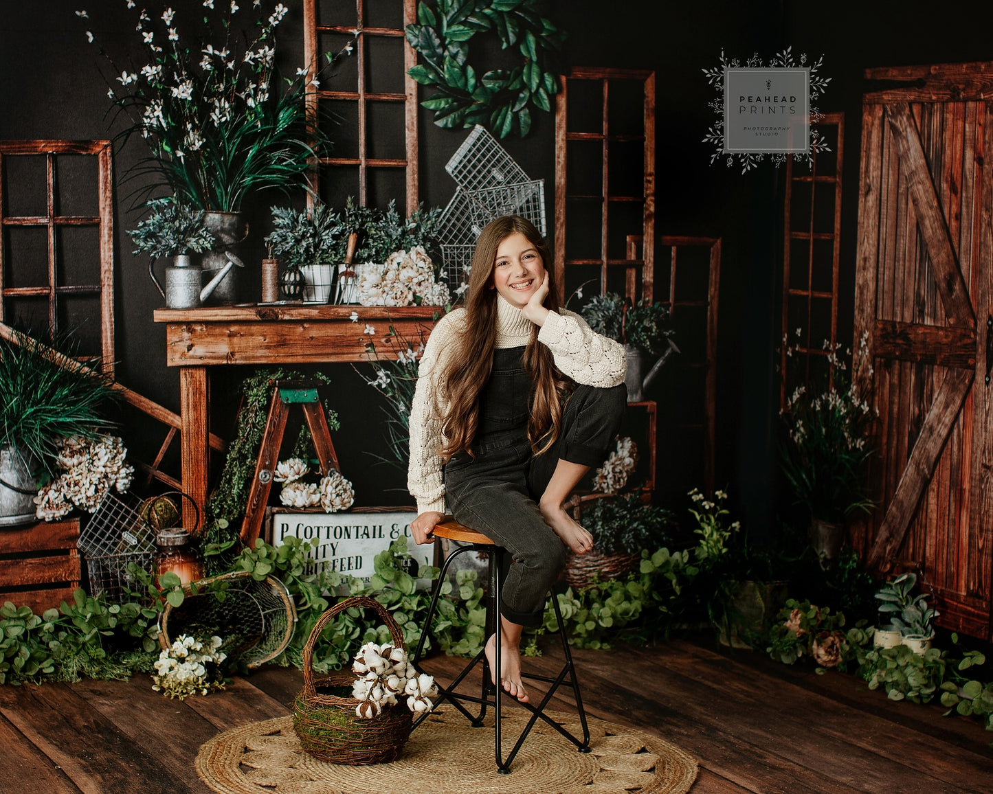 Midnight Cottontail Corner Room