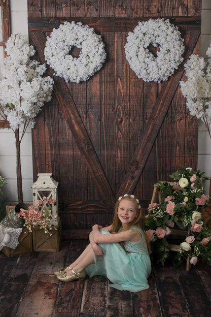 Purely Rustic Spring Porch