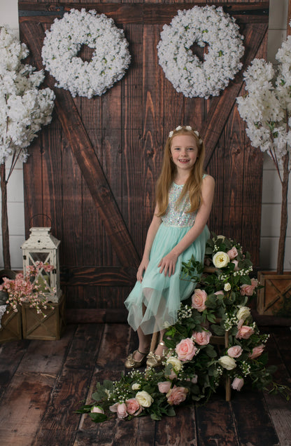 Purely Rustic Spring Porch