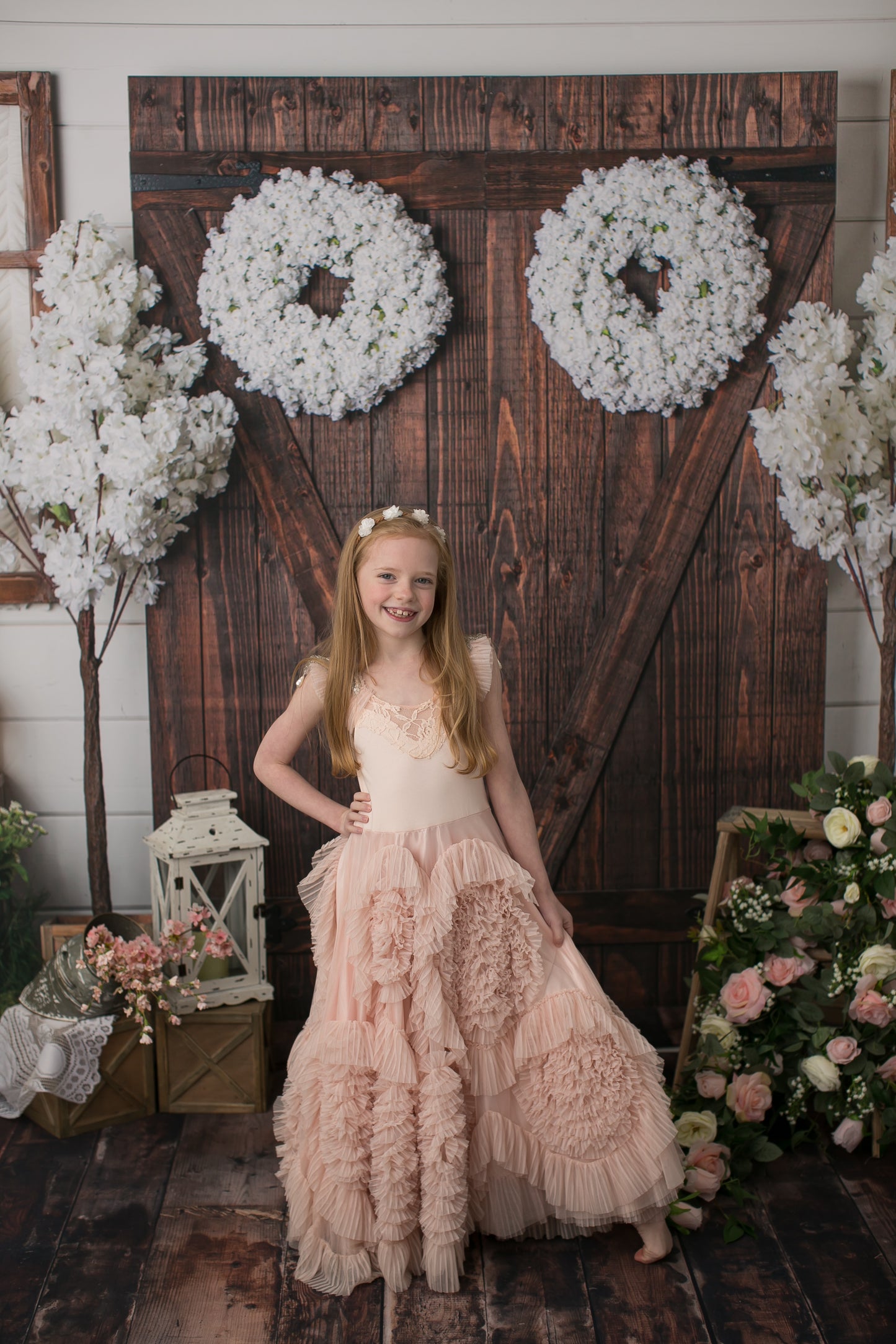 Purely Rustic Spring Porch