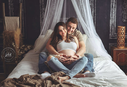 Charcoal Antiqued Wall