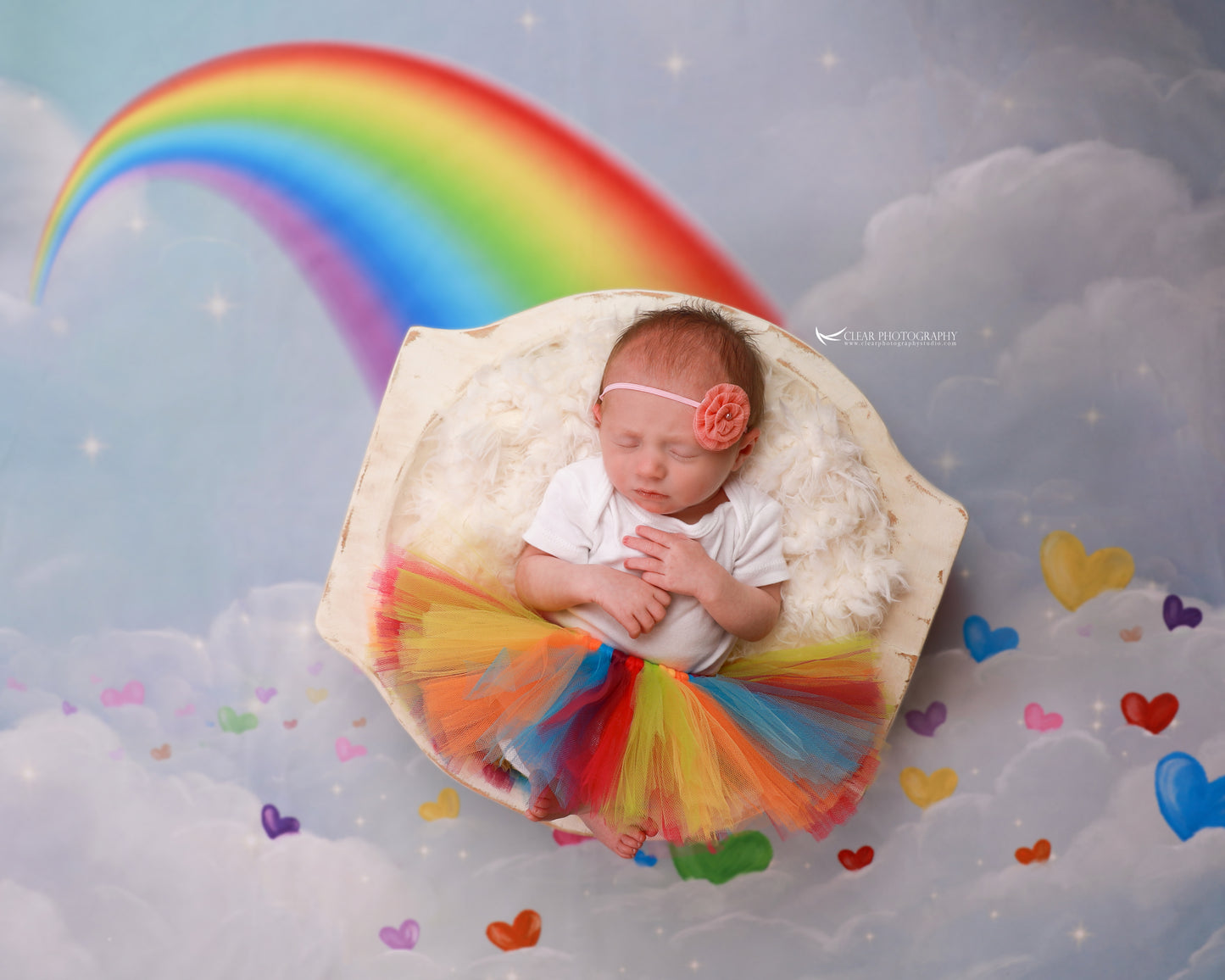 Rainbow Hearts - Petite