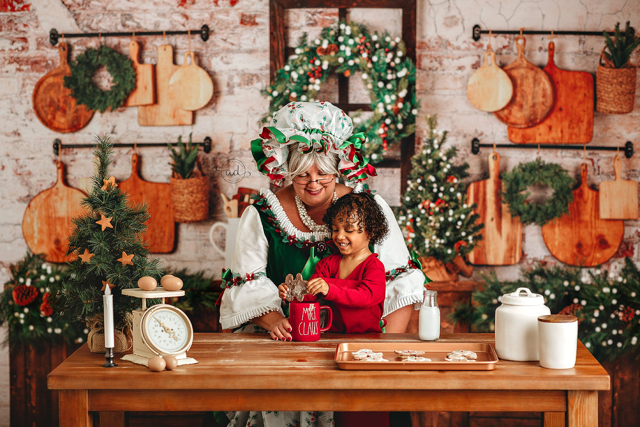 Rustic Holiday Kitchen