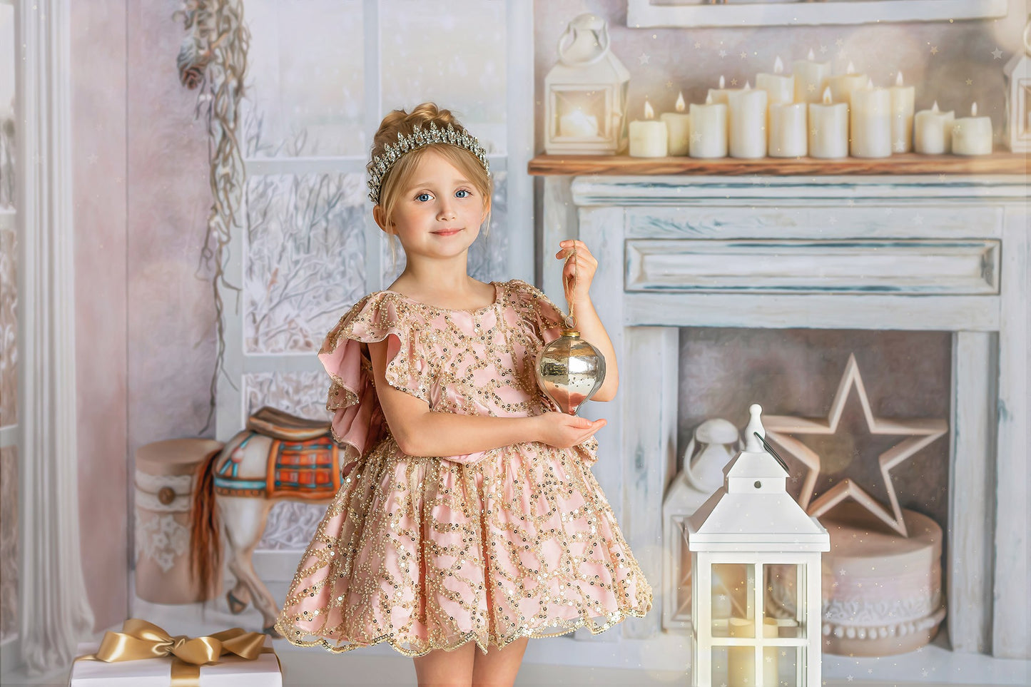 Champagne Christmas 2pc Room