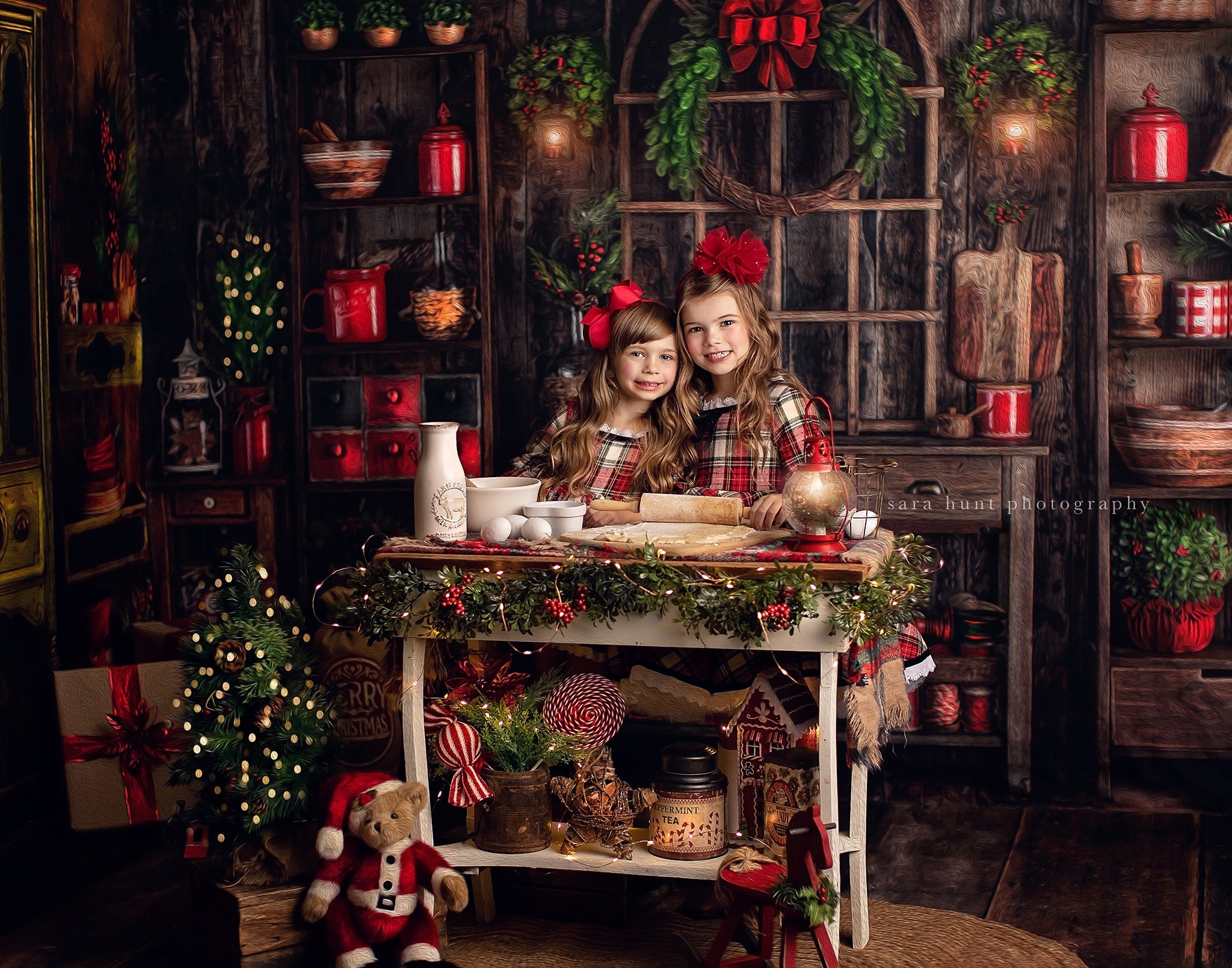 Rustic Christmas Confectionery – Fancy Fabric & Props