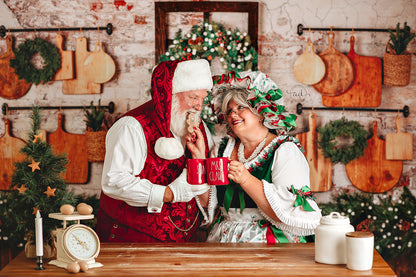 Rustic Holiday Kitchen