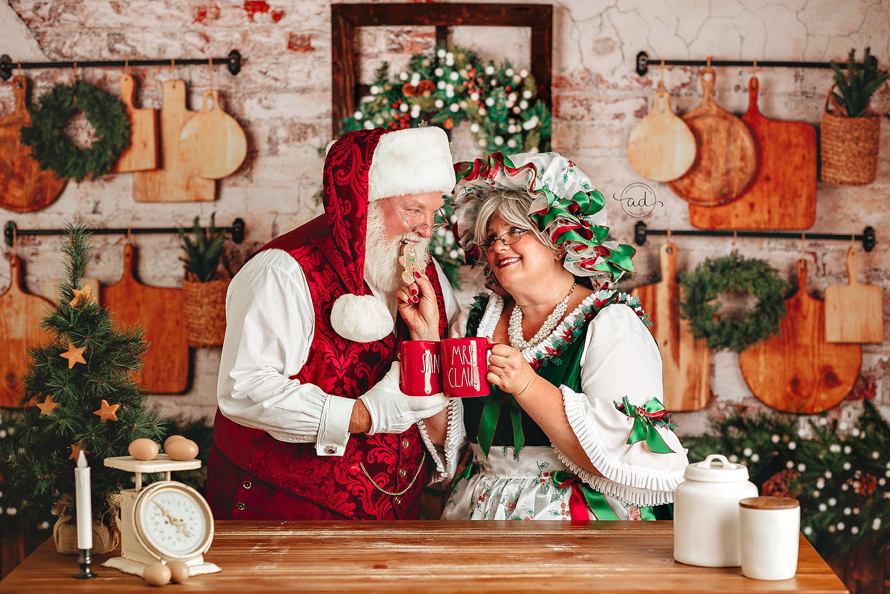 Rustic Holiday Kitchen