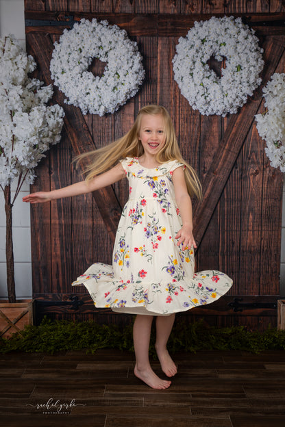 Purely Rustic Spring Porch