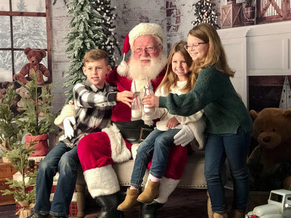 Vintage Rustic Holiday Room