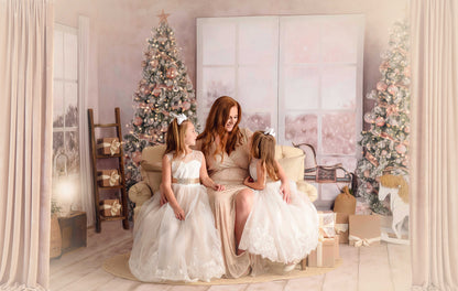 Blushing Carousel Christmas