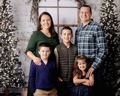 Vintage Rustic Holiday Room