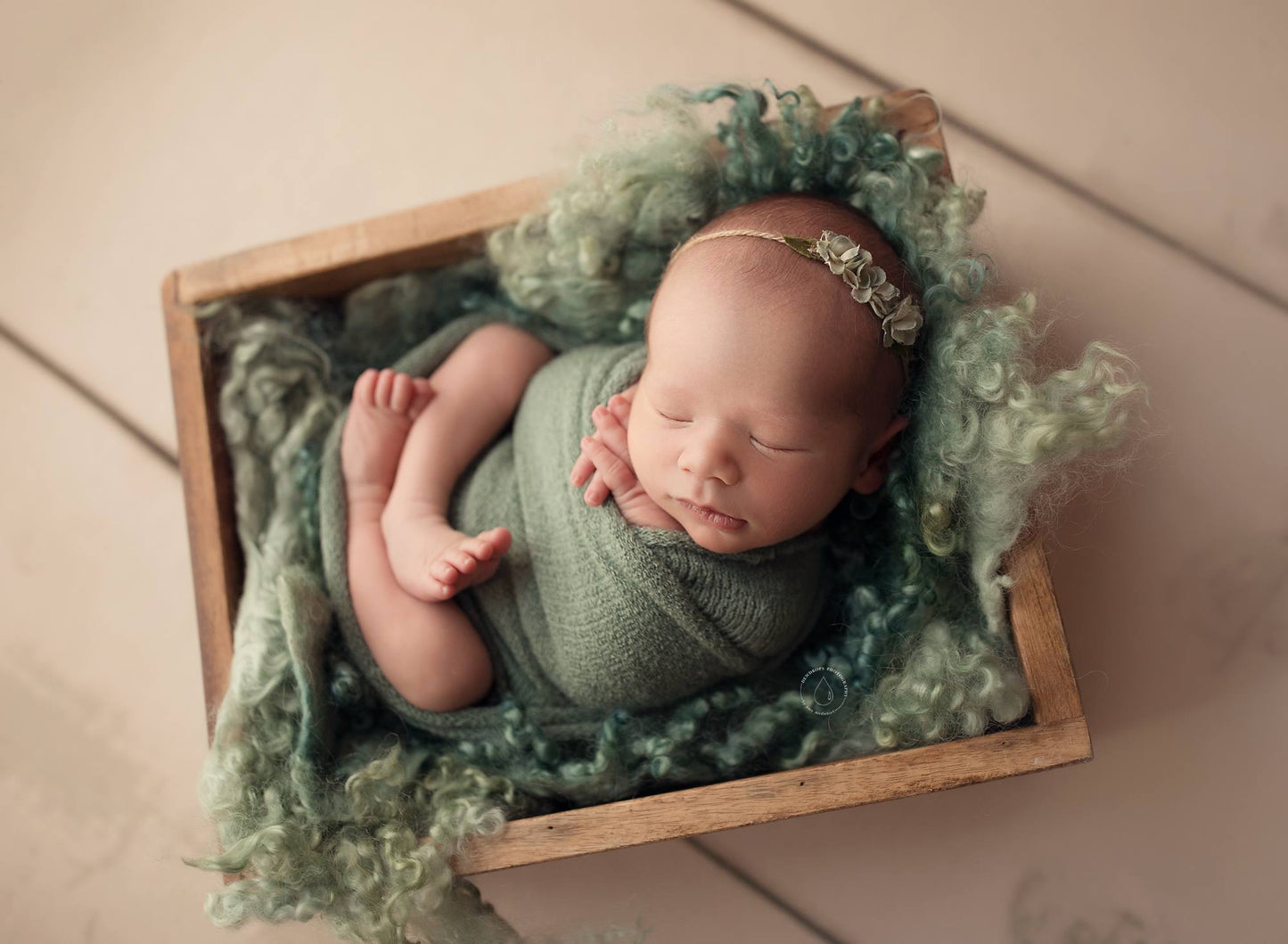 Amanda Cream Barn Wood Planks Mat Floor