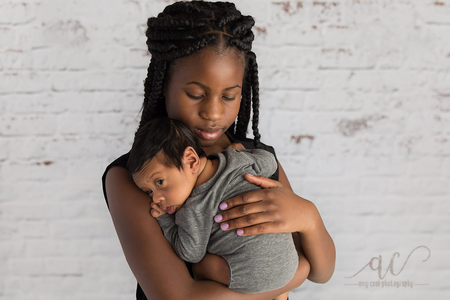 Distressed Brick Wall