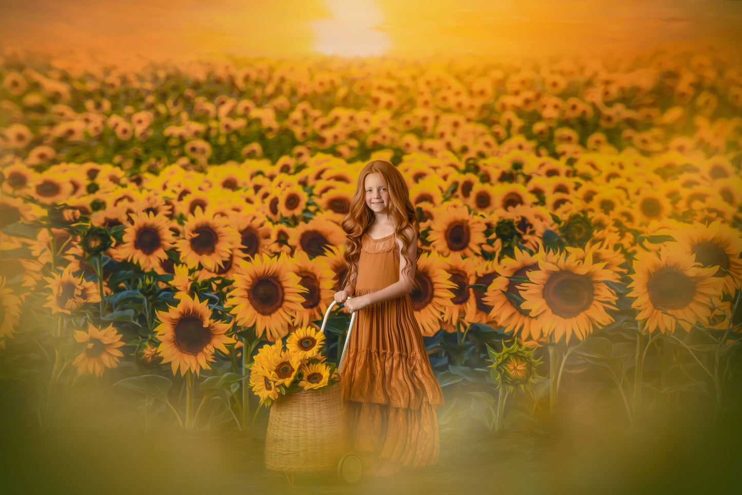 Sunflower Sunset