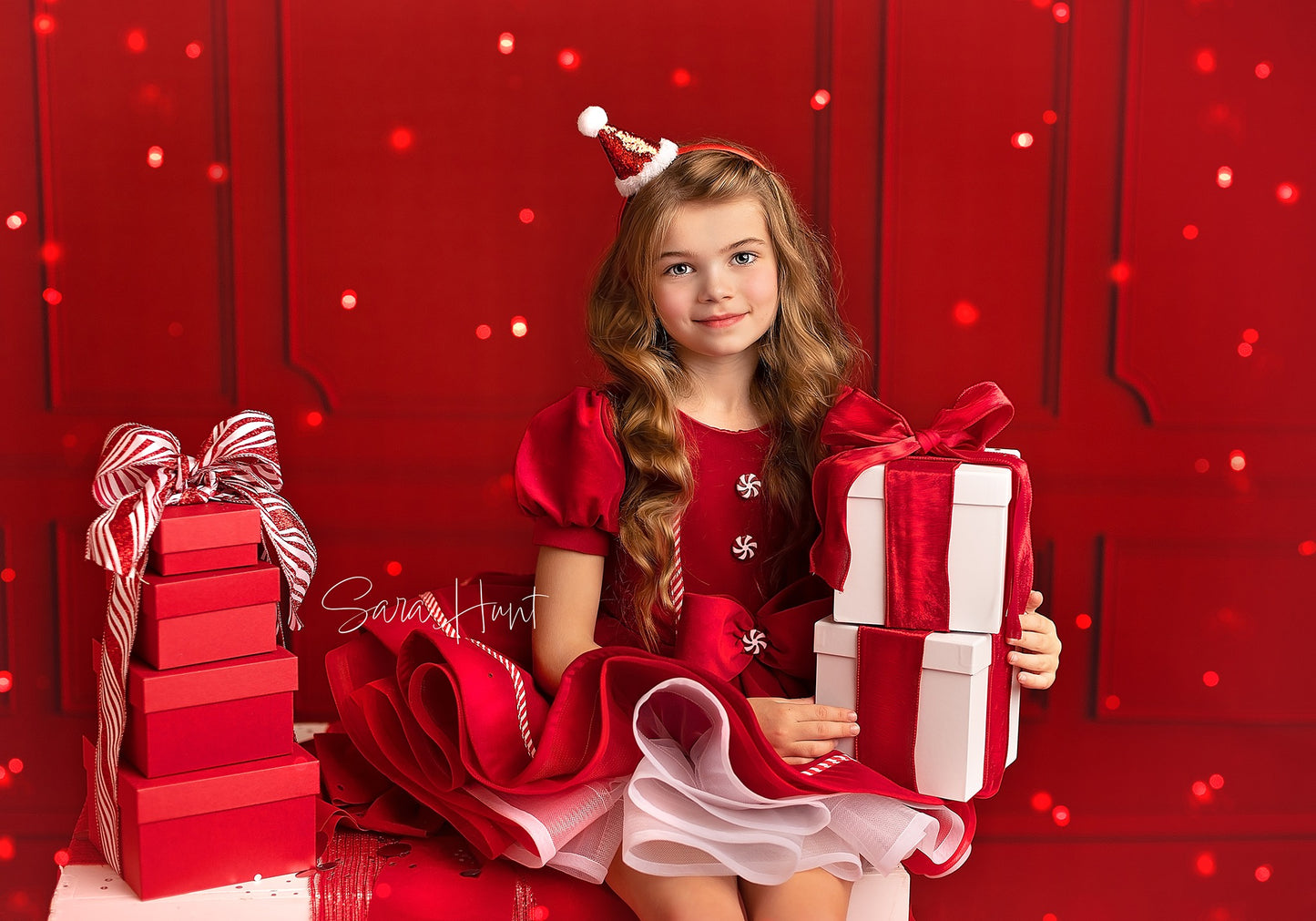 Red Wainscoting Wall