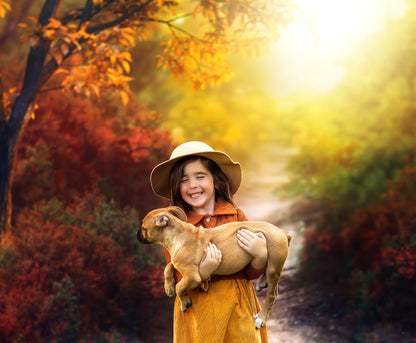 Dreamy Evening Path - With Sweep Option