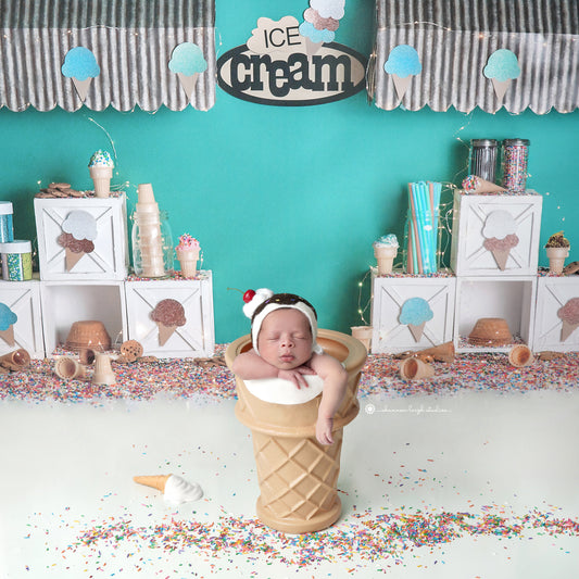 Ice Cream Man 60x50" - Littles Collection