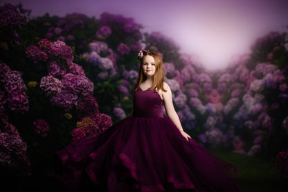 Purple Hydrangea Hollow