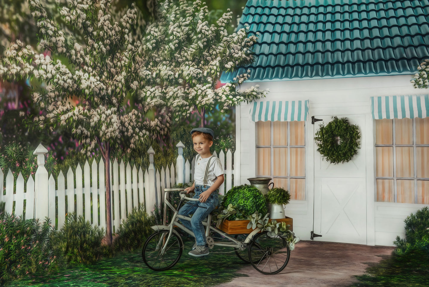 Spring Garden Pathway Mat Floor