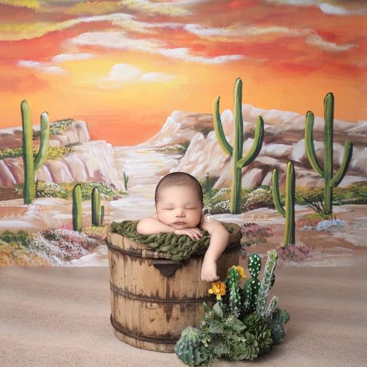 Desert Sunset 60x50" - Littles Collection