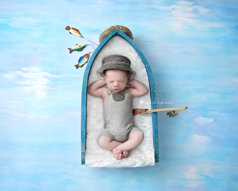 Tropical Sea 60x50" - Littles Collection