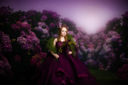 Purple Hydrangea Hollow