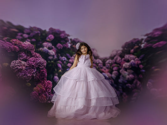 Purple Hydrangea Hollow