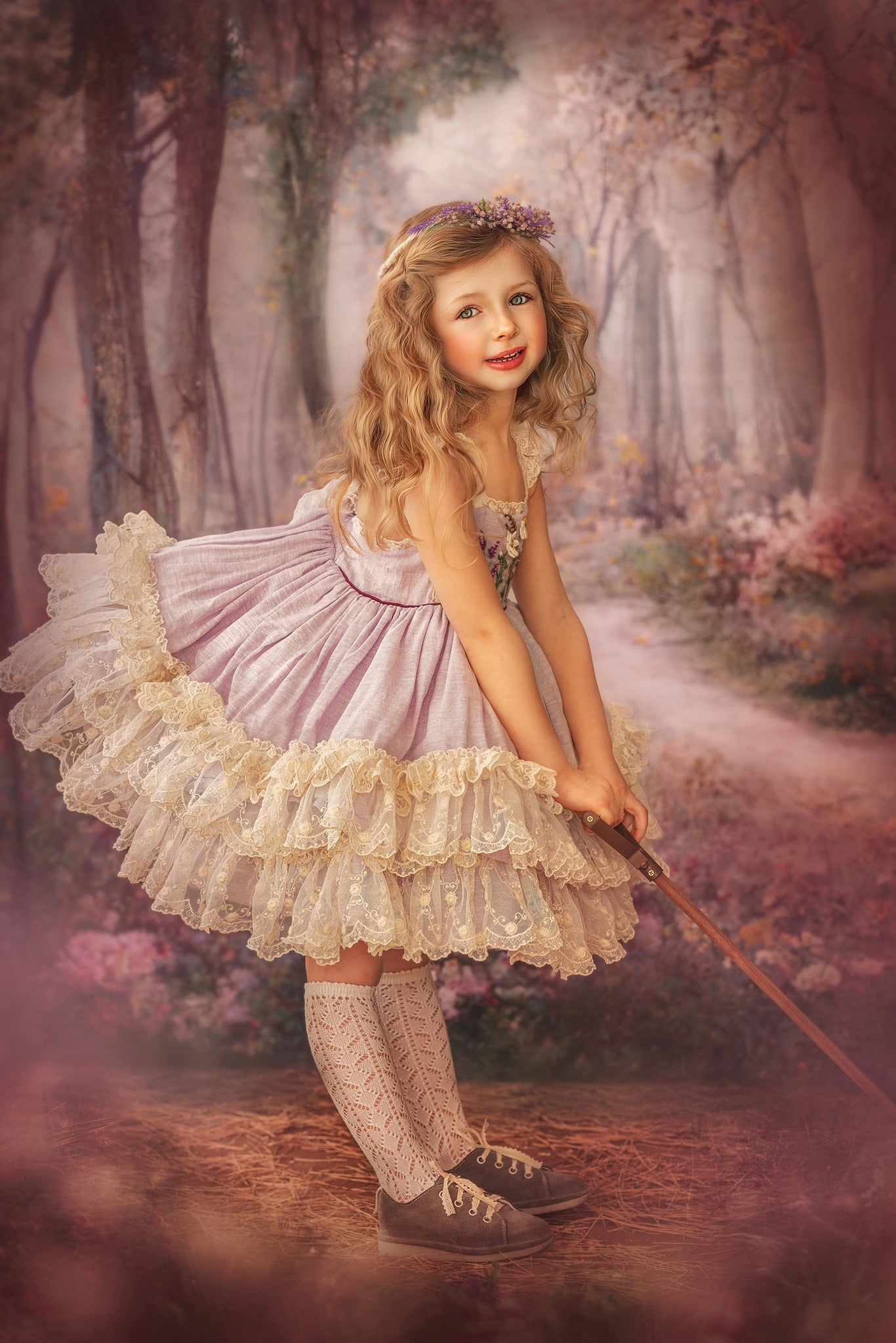 Pretty Pastel Pathway