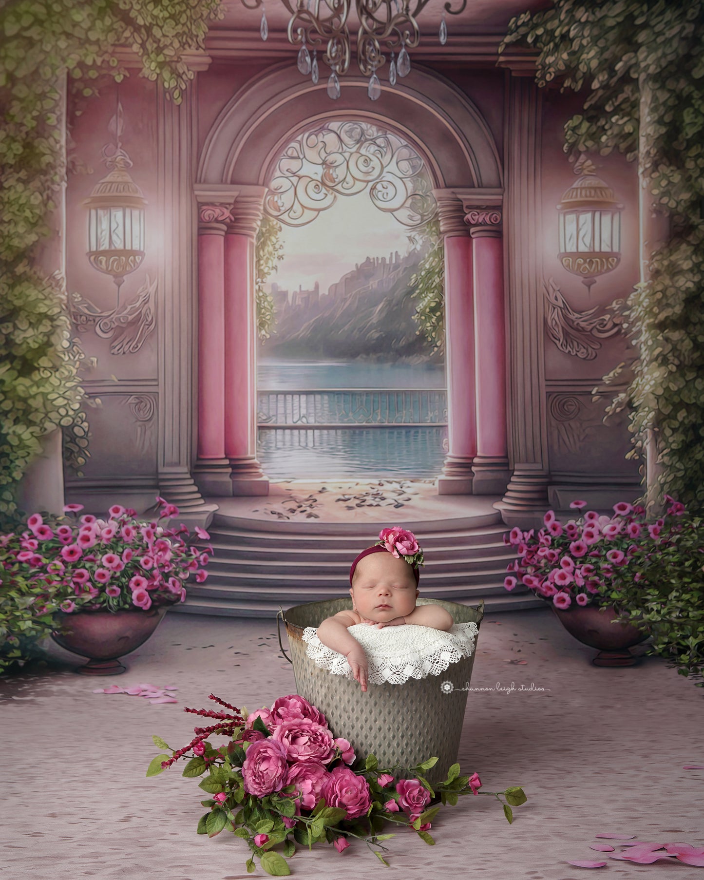 Romantic Patio 60x50" - Plus Sweep Option - Littles Collection