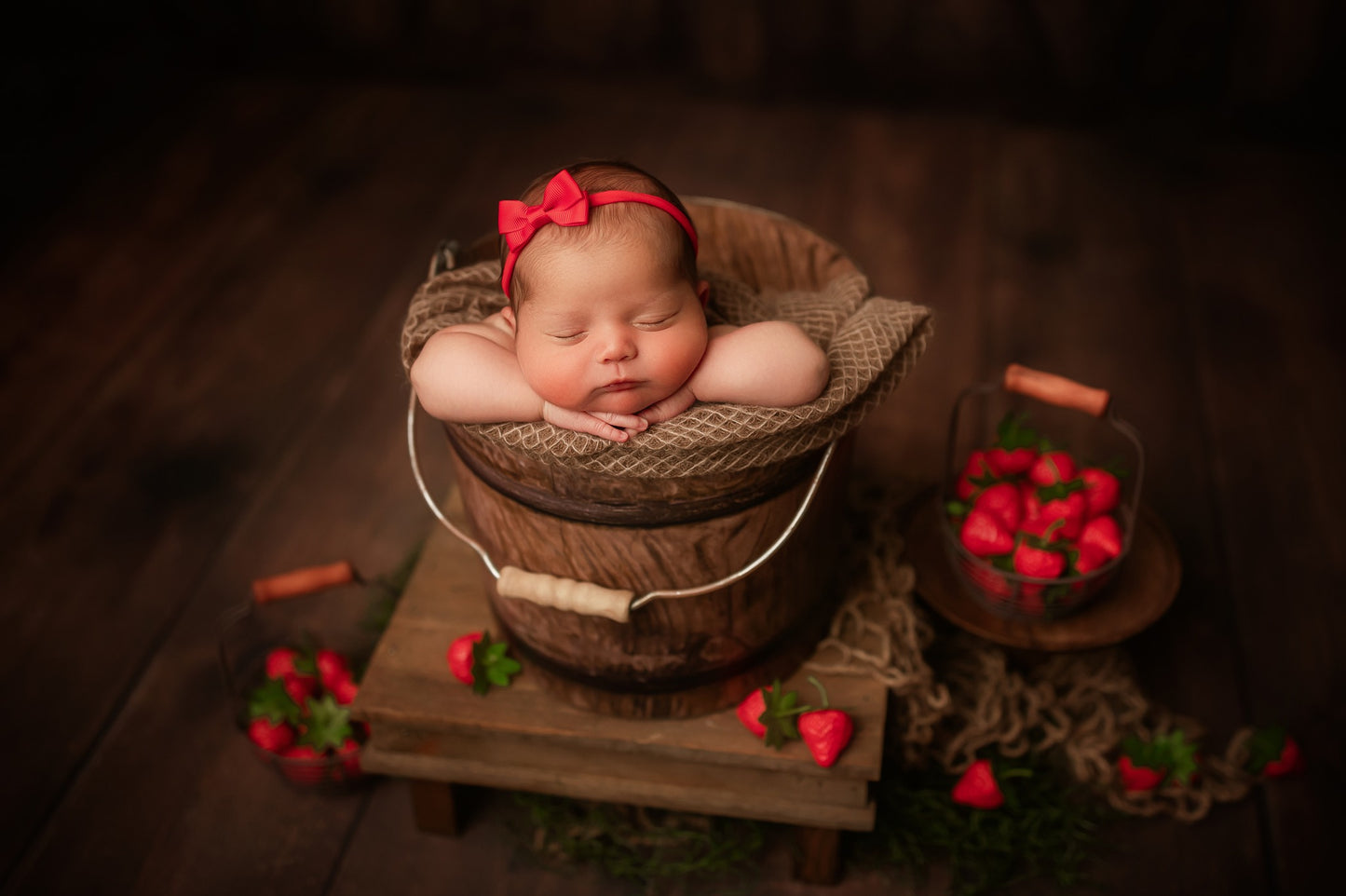 Charlotte Wood Planks Mat Floor