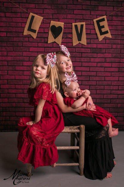 Valentine Brick Wall